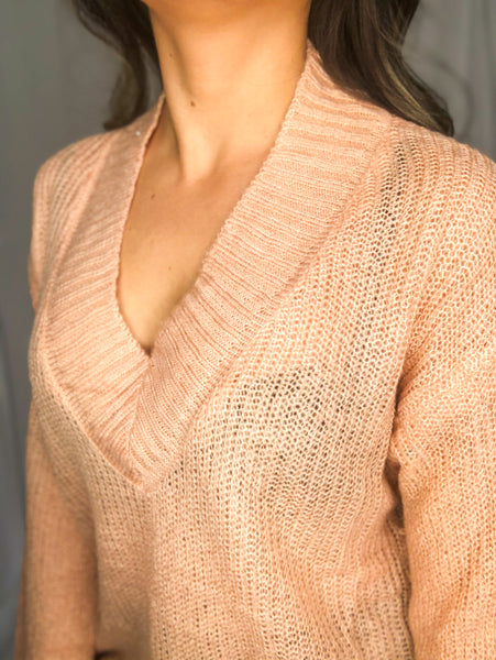 This Feeling Mauve Sweater