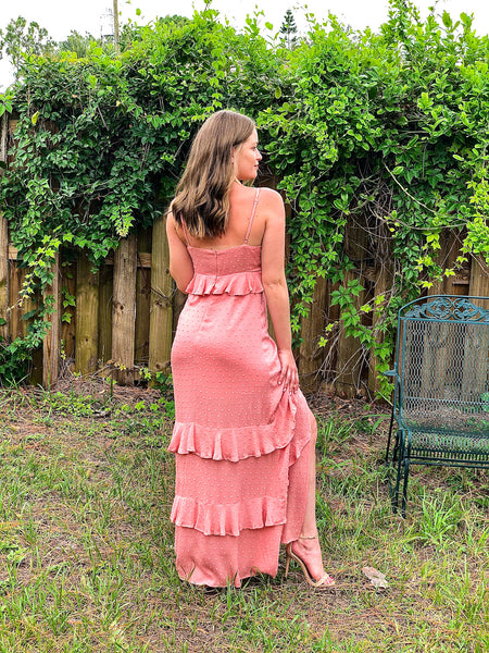 The Mia Ruffle Maxi Dress