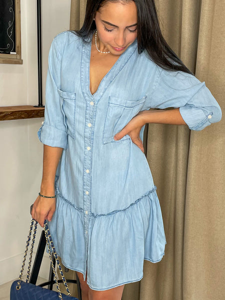 When In Doubt Wear Denim Dress