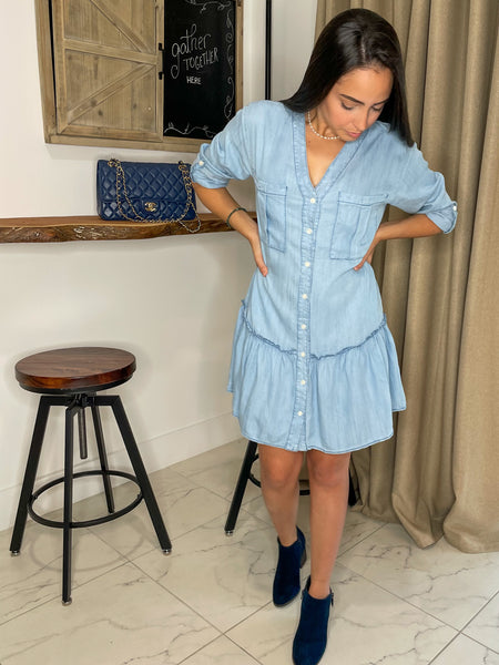 When In Doubt Wear Denim Dress